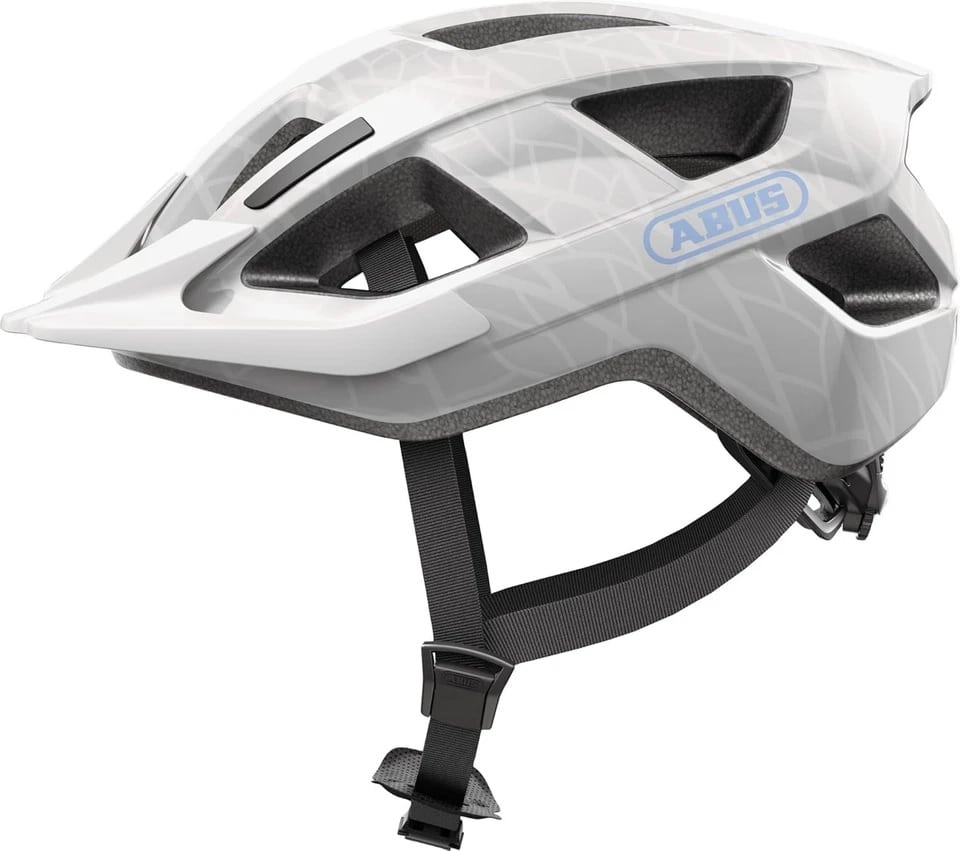Abus Helm Aduro 3.0 LED White Art L 58-62cm