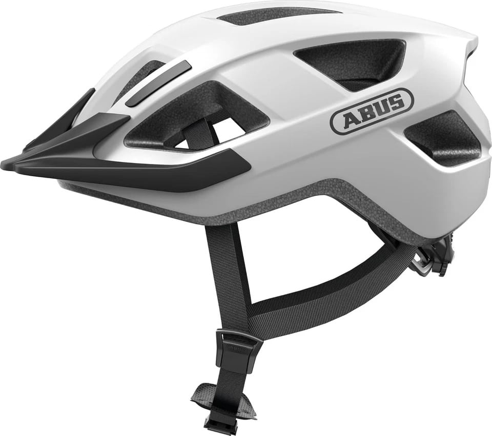 Abus Helm Aduro 3.0 LED Polair Wit S 51-55cm