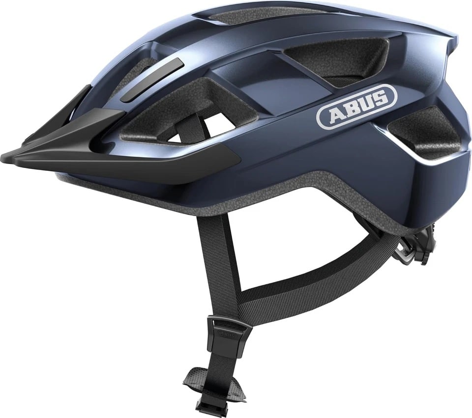Abus Helm Aduro 3.0 LED Middernacht Blauw S 51-55cm