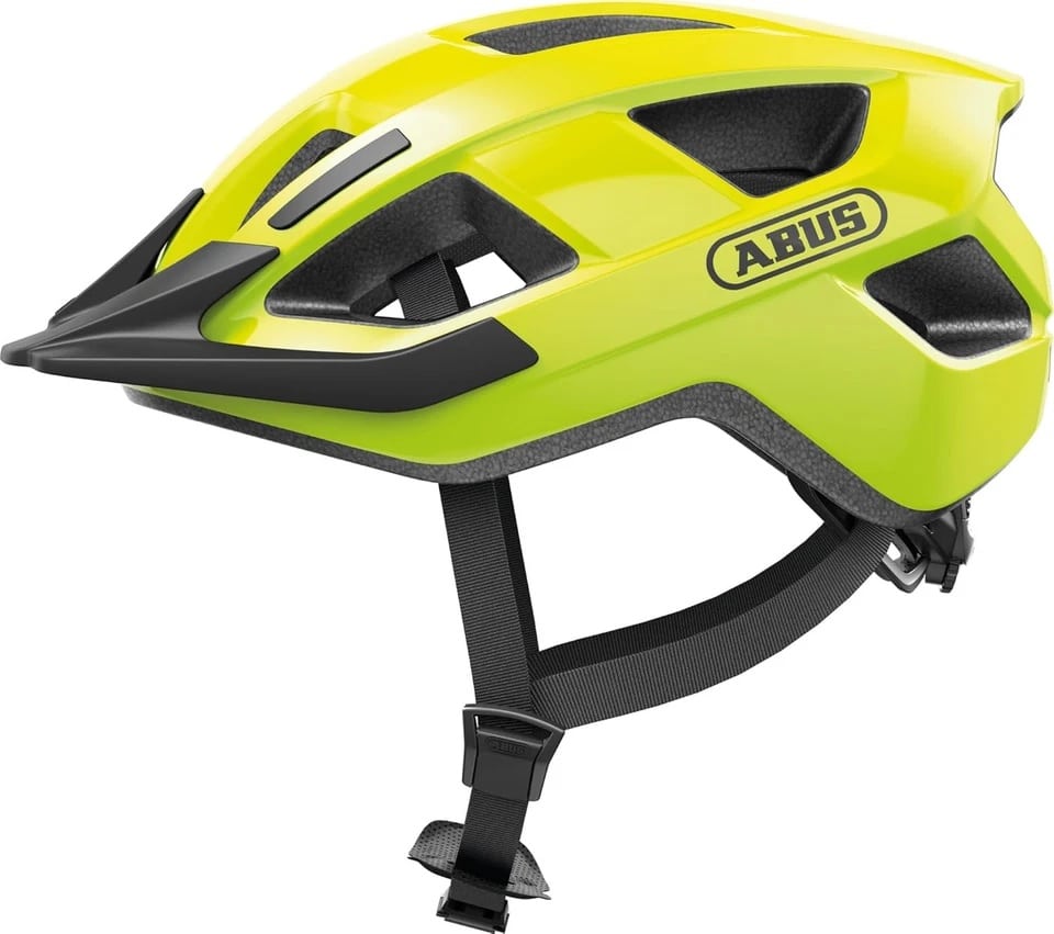 Abus Helm Aduro 3.0 LED Signaal Geel S 51-55cm