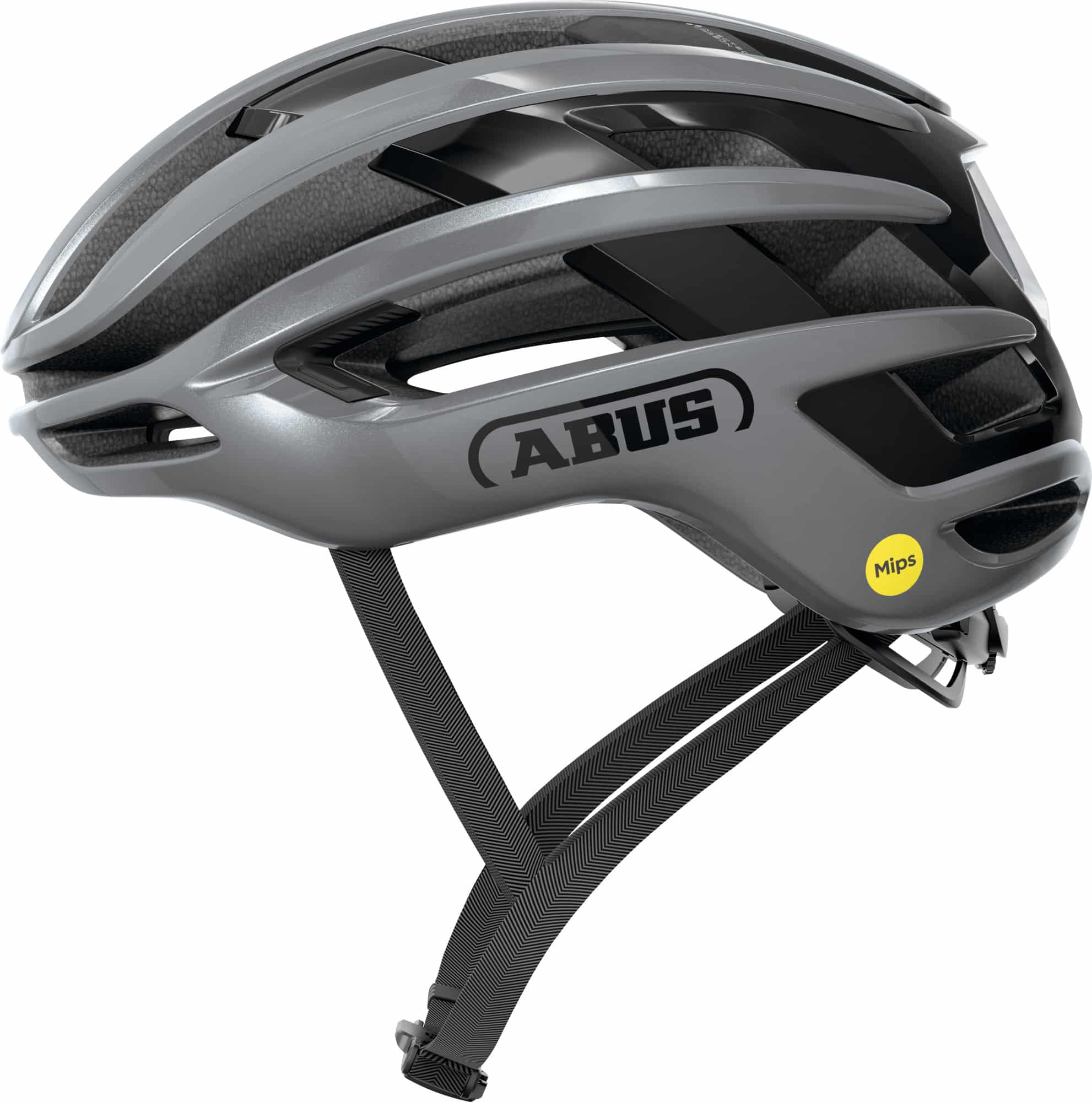 Abus Helm Airbreaker 2.0 MIPS Grafiet Zilver S 51-55cm
