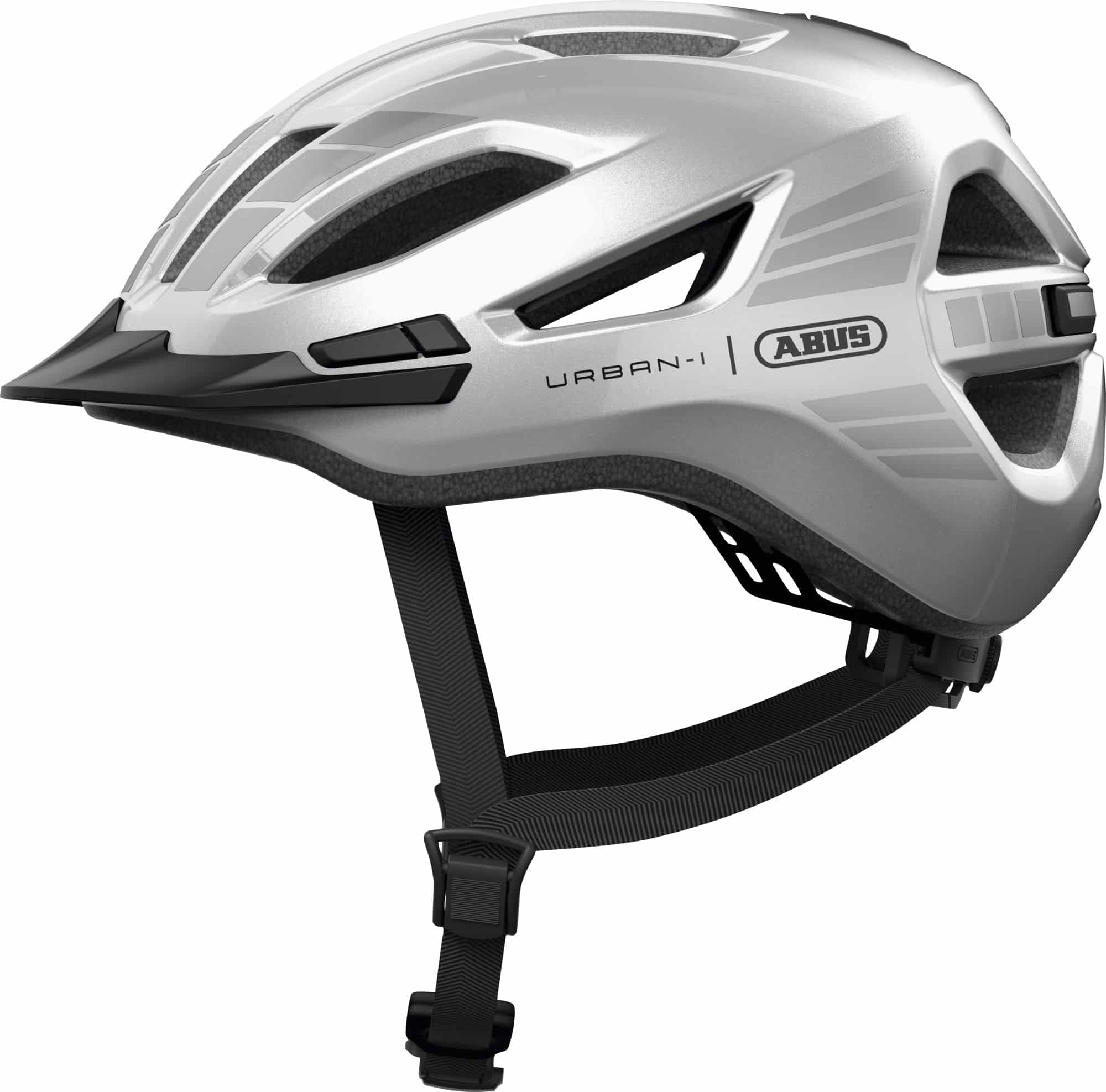 Abus Helm Urban-I 4.0 Lr Signal Silver S 51-55cm