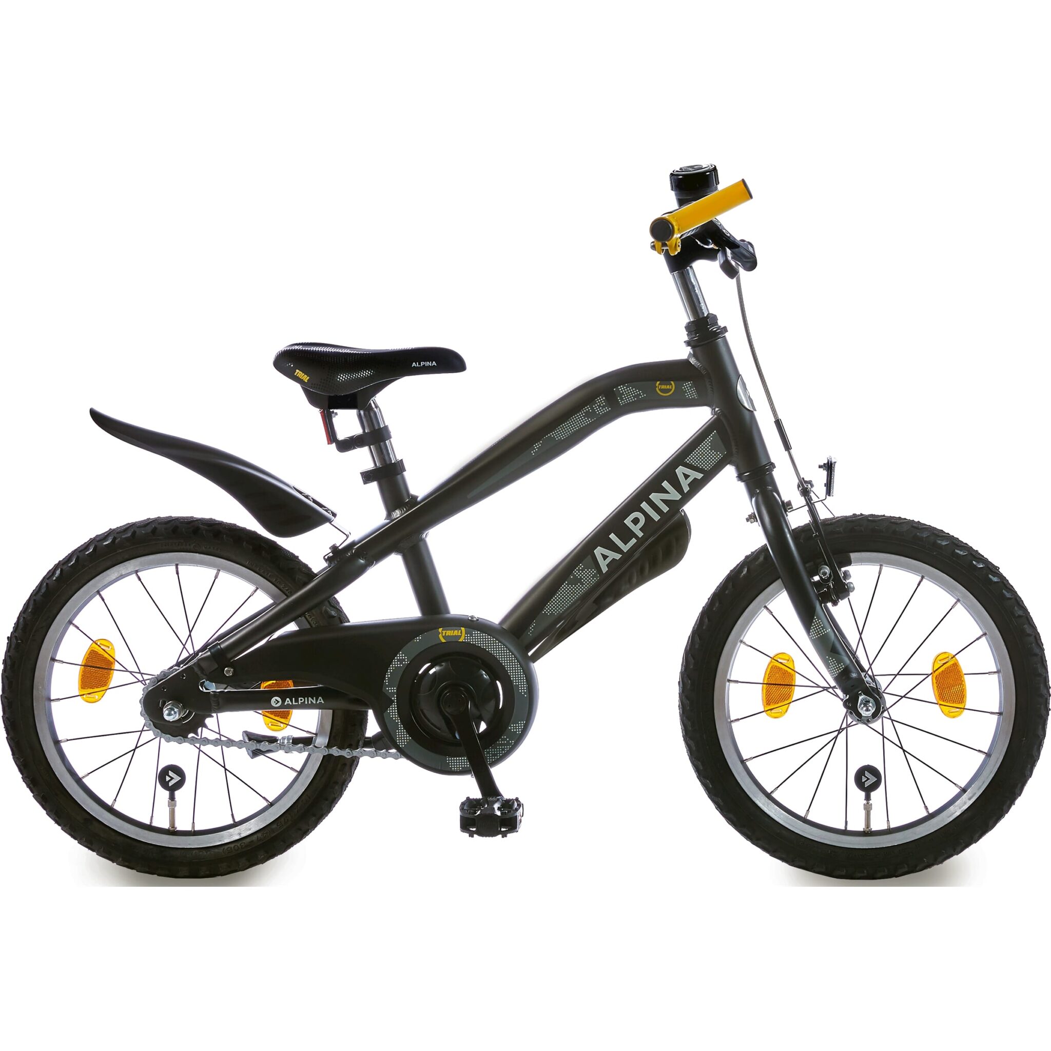 Alpina Trial Jongensfiets 18" Space Zwart Matt