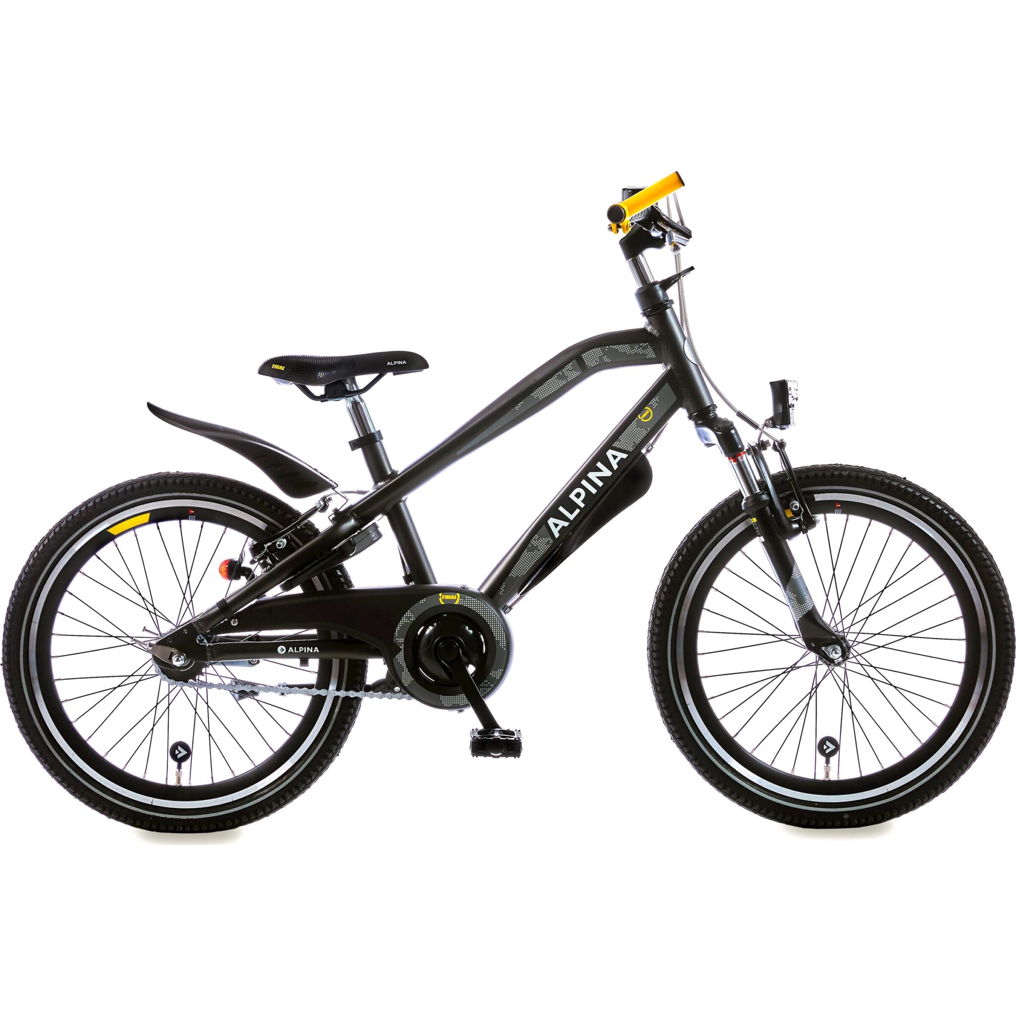 Alpina Trial Jongensfiets 22" Space Zwart Matt