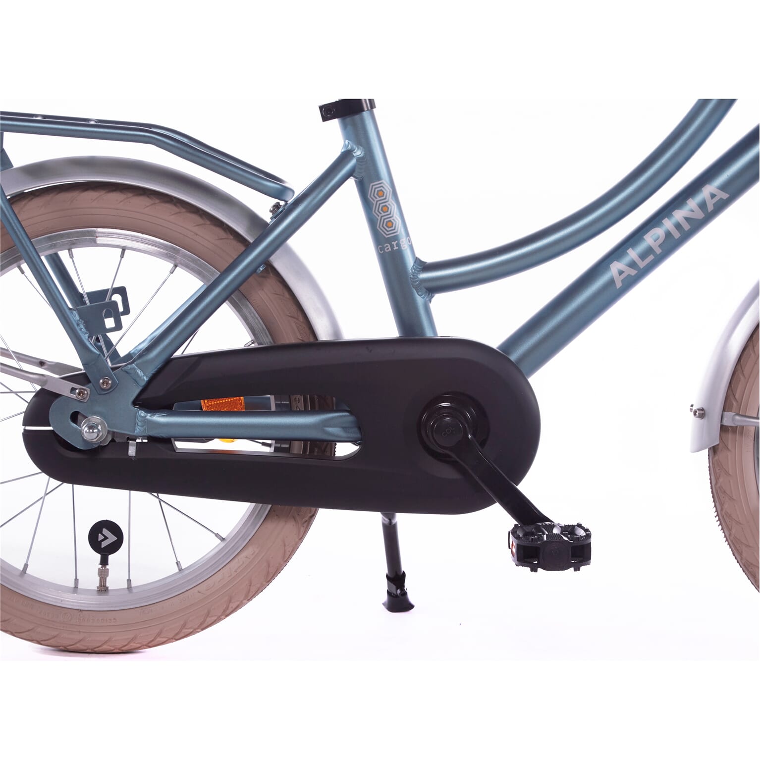Alpina Cargo Meisjesfiets 16" Steel Blue Matt