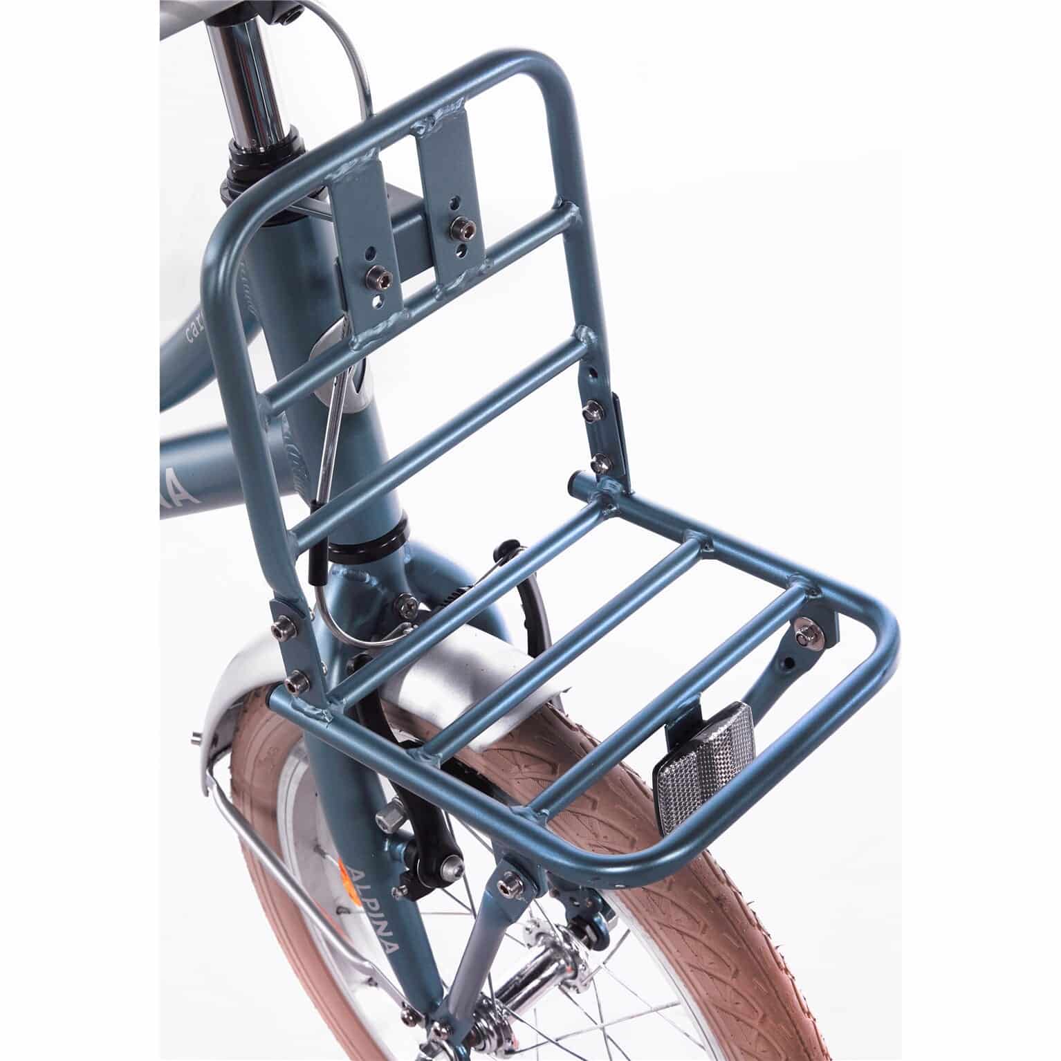 Alpina Cargo Meisjesfiets 16" Steel Blue Matt