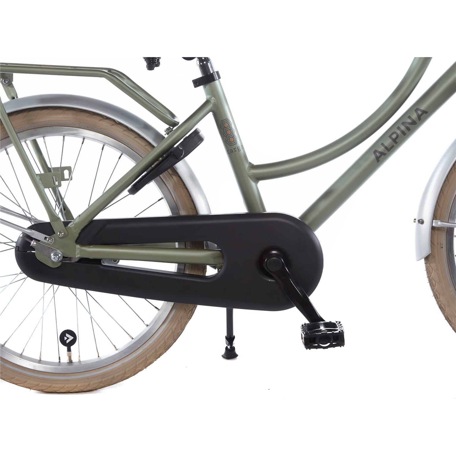 Alpina Cargo Meisjesfiets 20" Velvet Green Matt