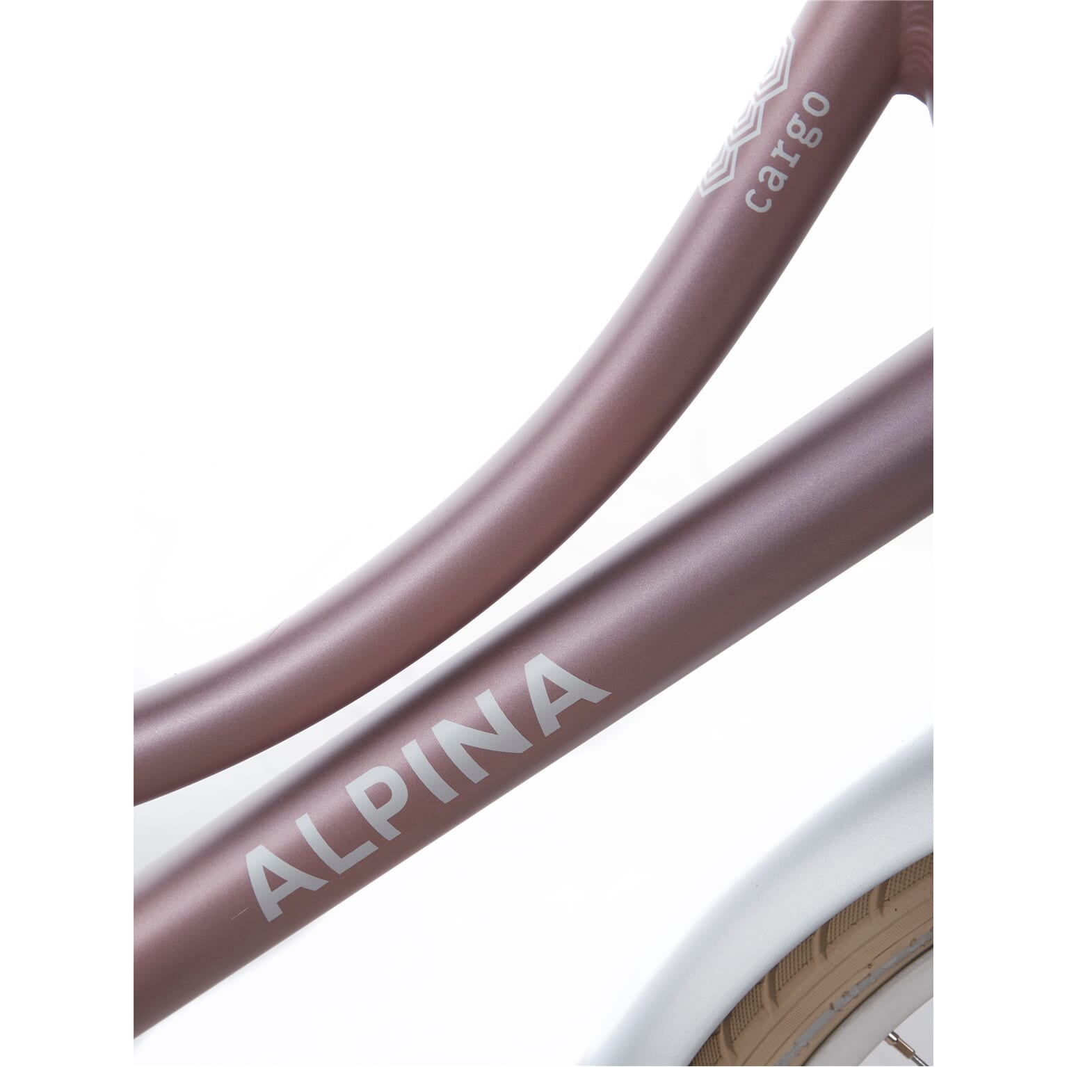 Alpina Cargo Meisjesfiets 20" Wood Rose Matt