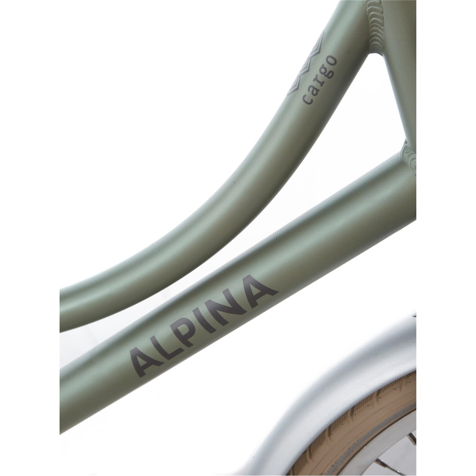 Alpina Cargo Meisjesfiets 22" Velvet Green Matt