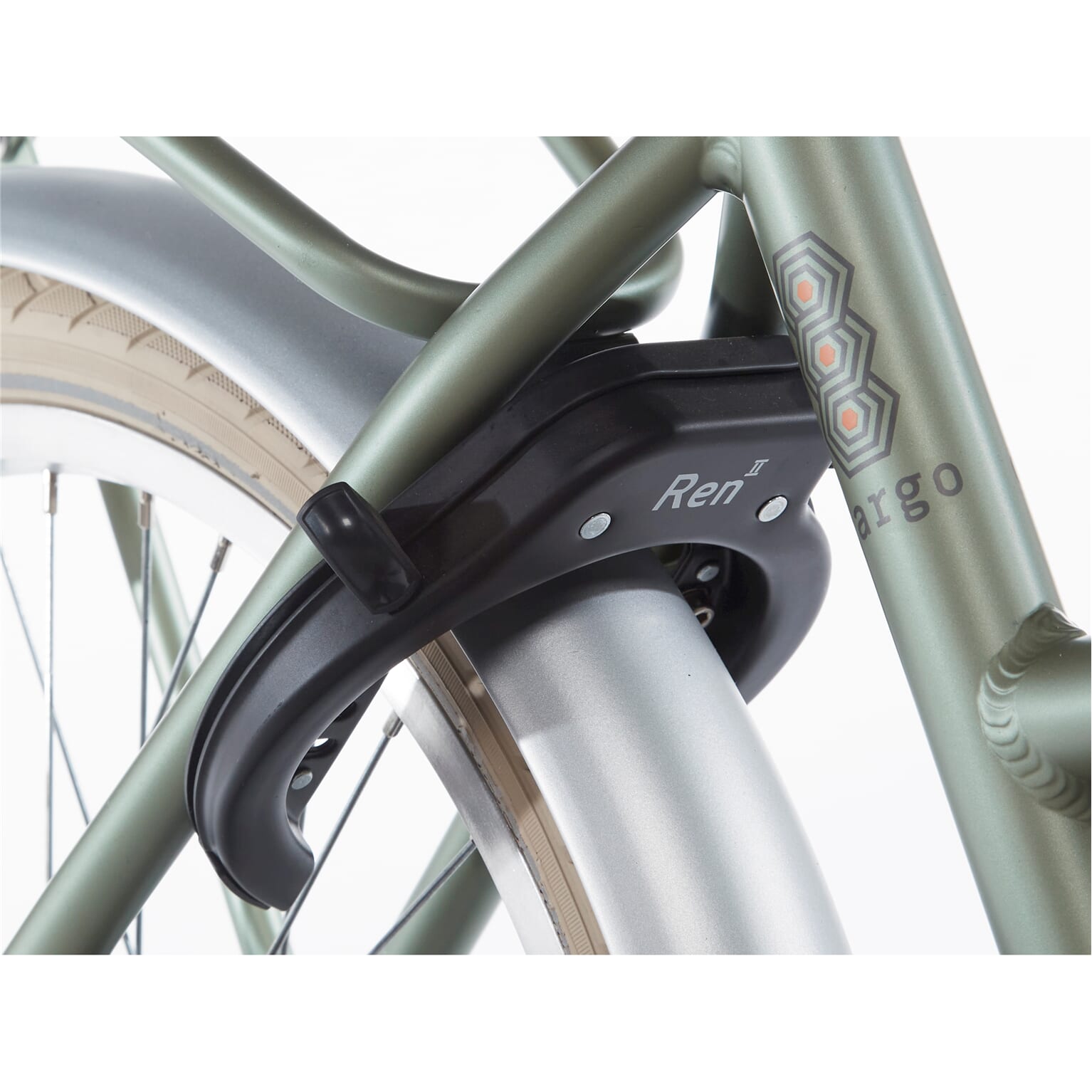 Alpina Cargo Meisjesfiets 22" Velvet Green Matt