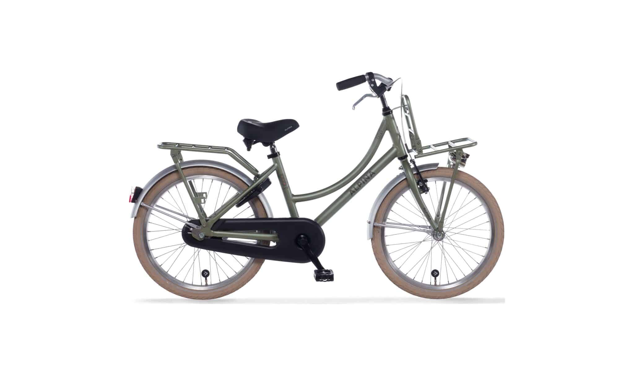 Alpina Cargo Meisjesfiets 22" Velvet Green Matt
