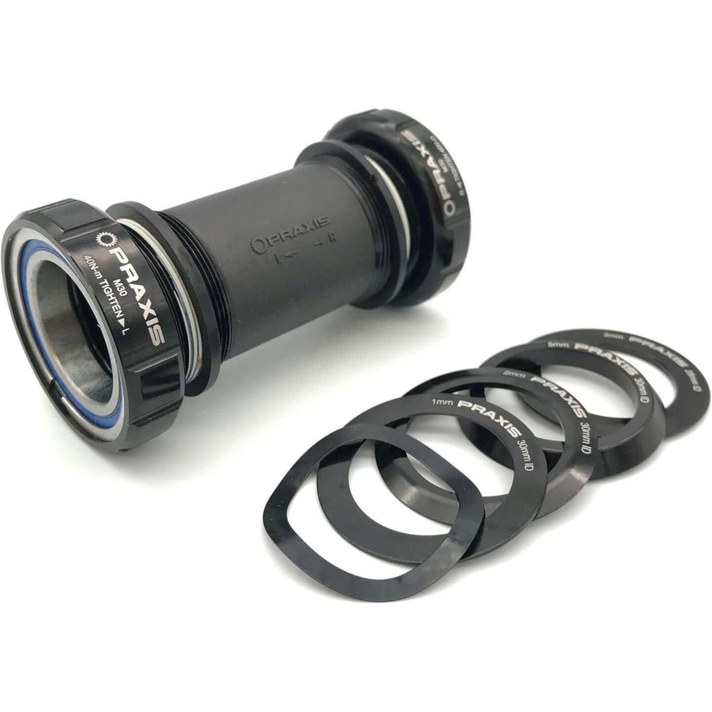 Praxis Trapas M30 - BSA Draad Road/MTB Zwart