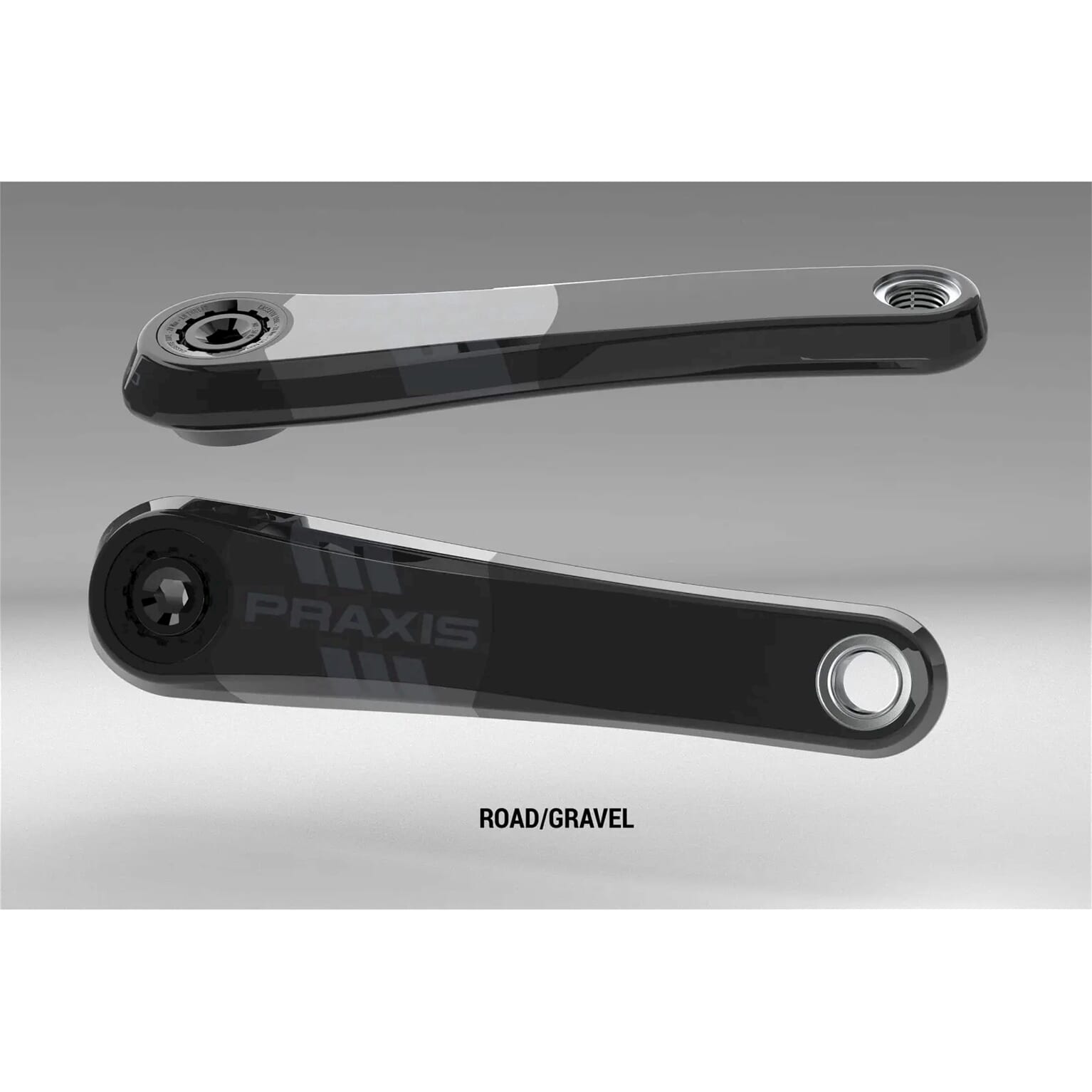 Praxis E-Race Crankstel Carbon Etor spline 165mm (Fazua R60)