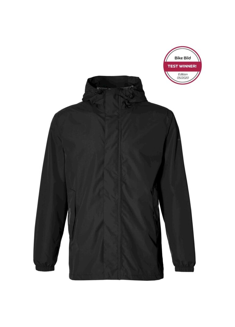 Basil regenjas Hoga unisex zwart S