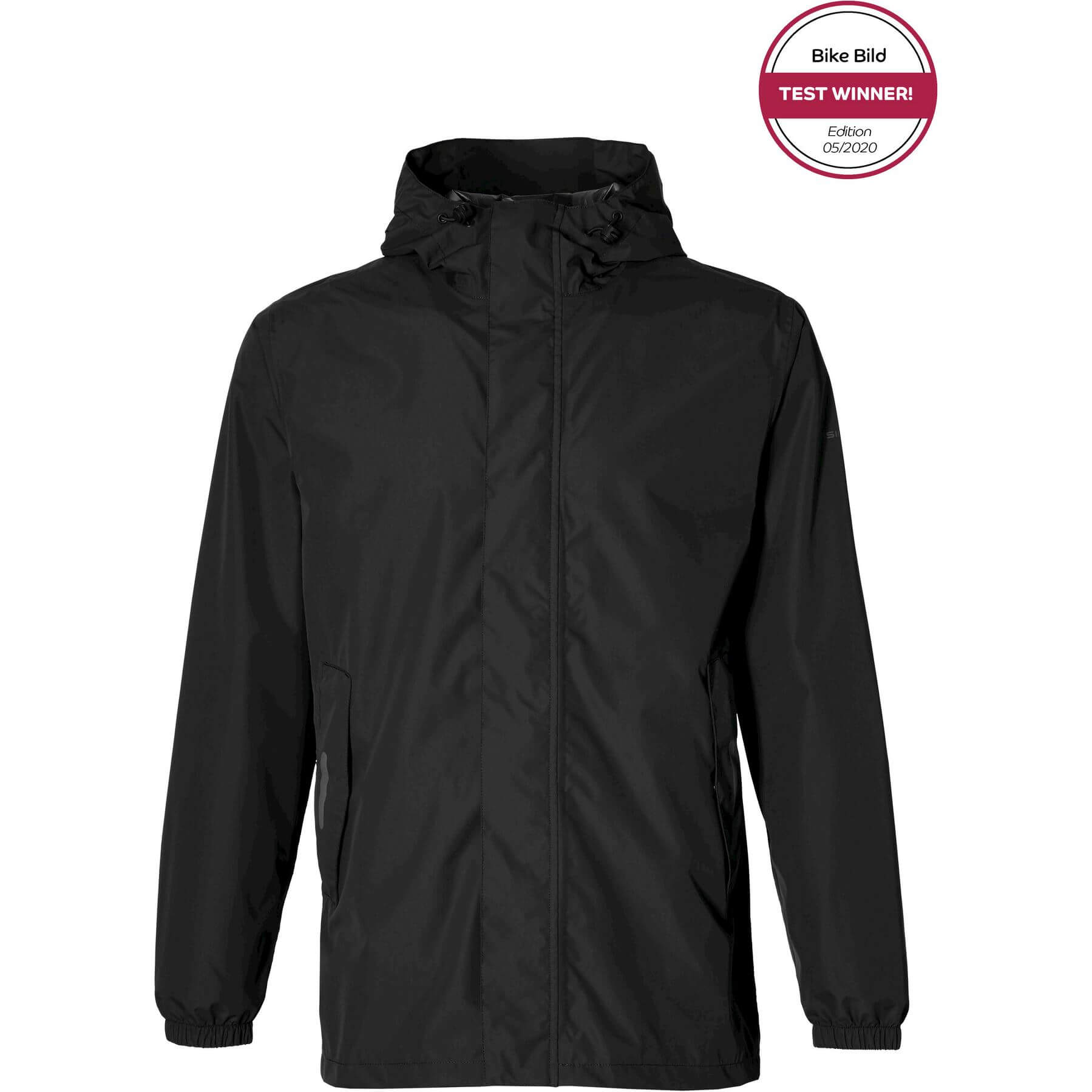 Basil regenjas Hoga unisex zwart XL