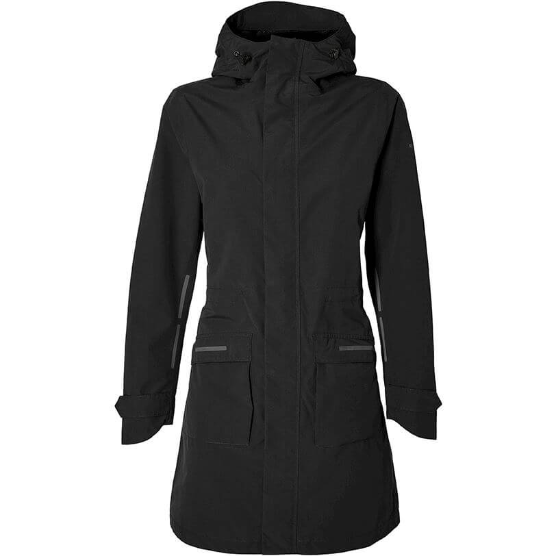 Basil regenparka Mosse dames zwart XL