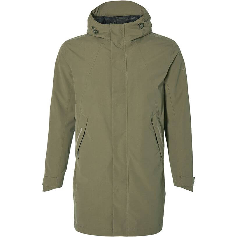 Basil regenparka Mosse heren olijf groen XL