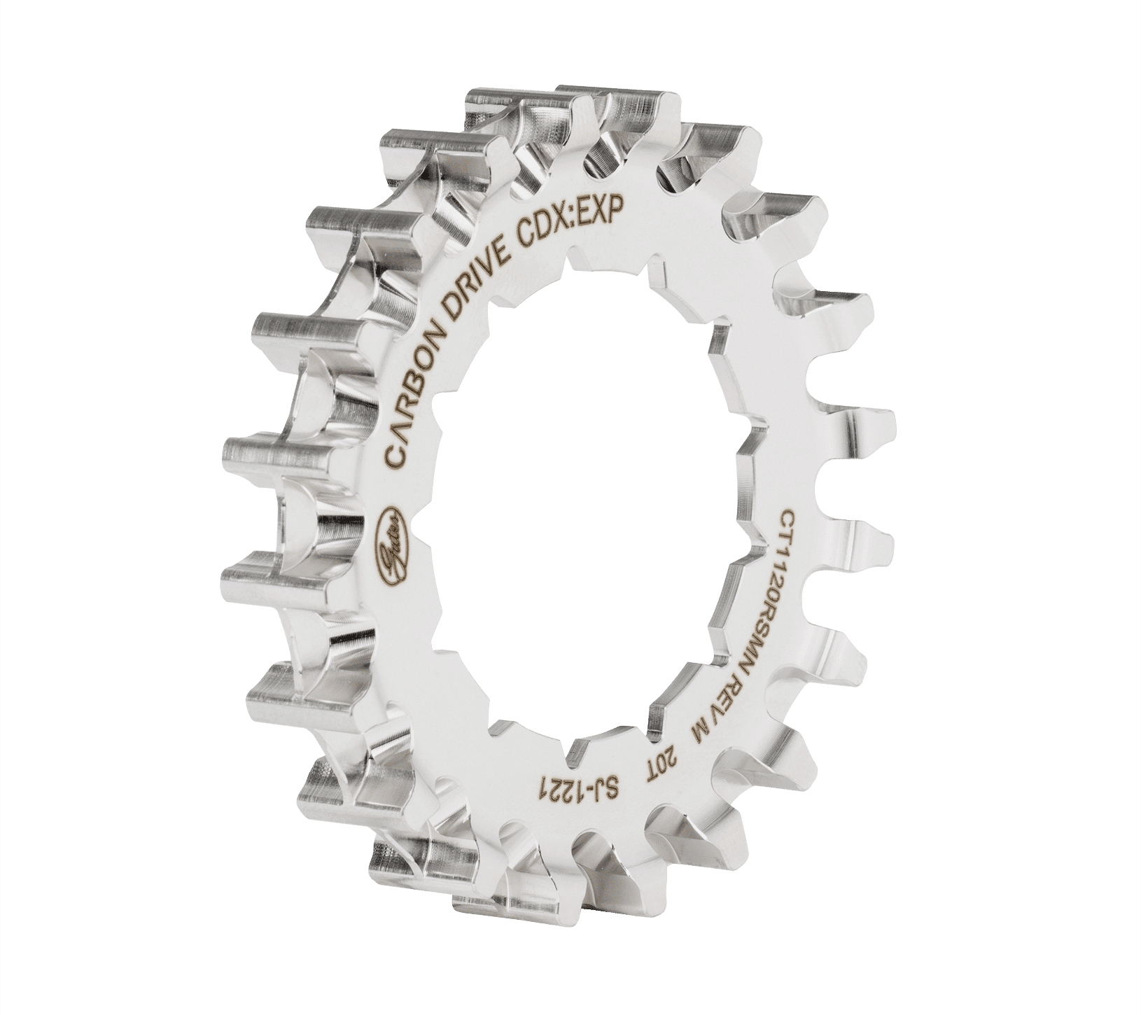 Gates CDX Achtertandwiel 20 Tands Rohloff Splined