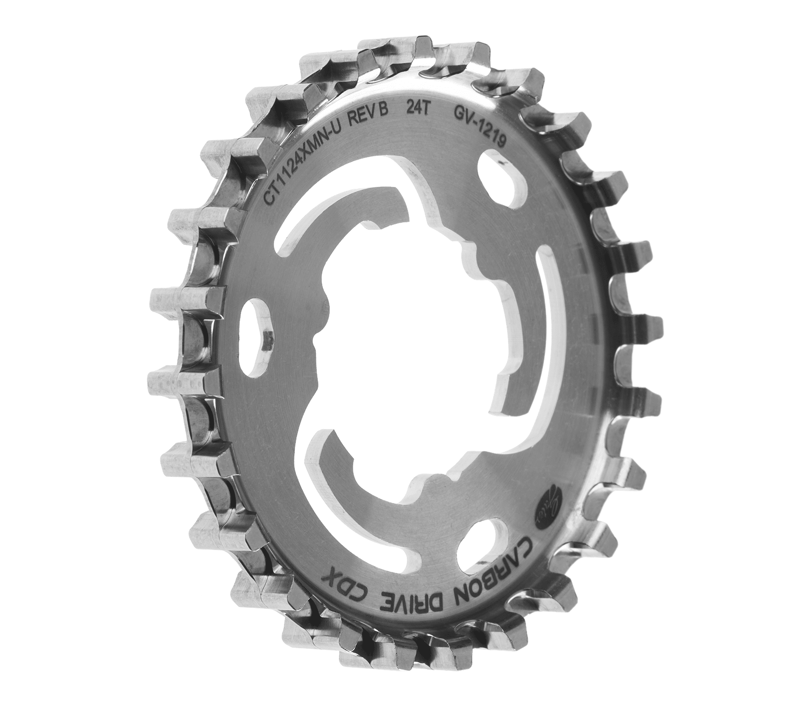 Gates CDX Achtertandwiel 24 Tands Bl 45,5 Shimano/Sa