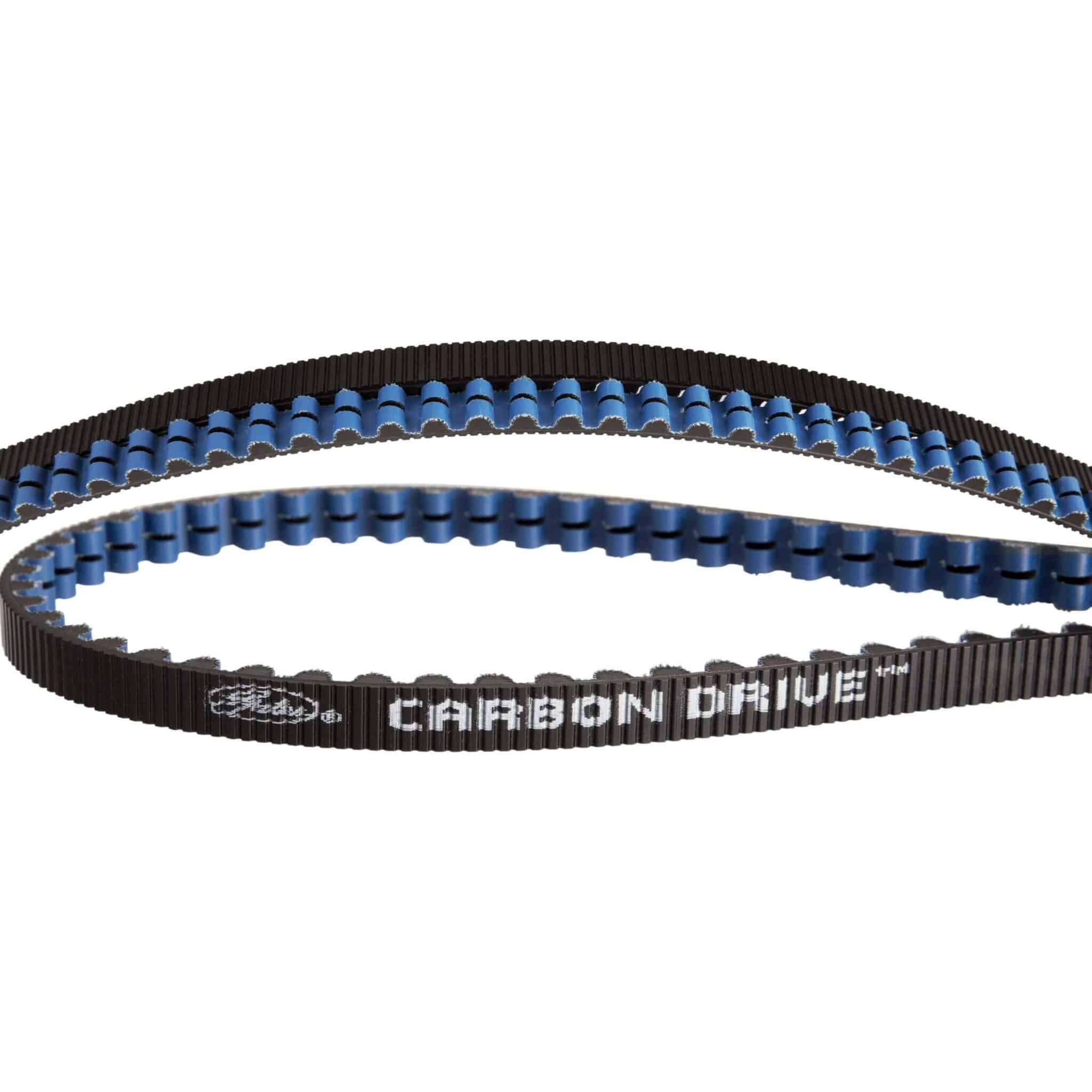 Gates CDX Belt Carbon Drive 115 Tands Zwart/Blauw