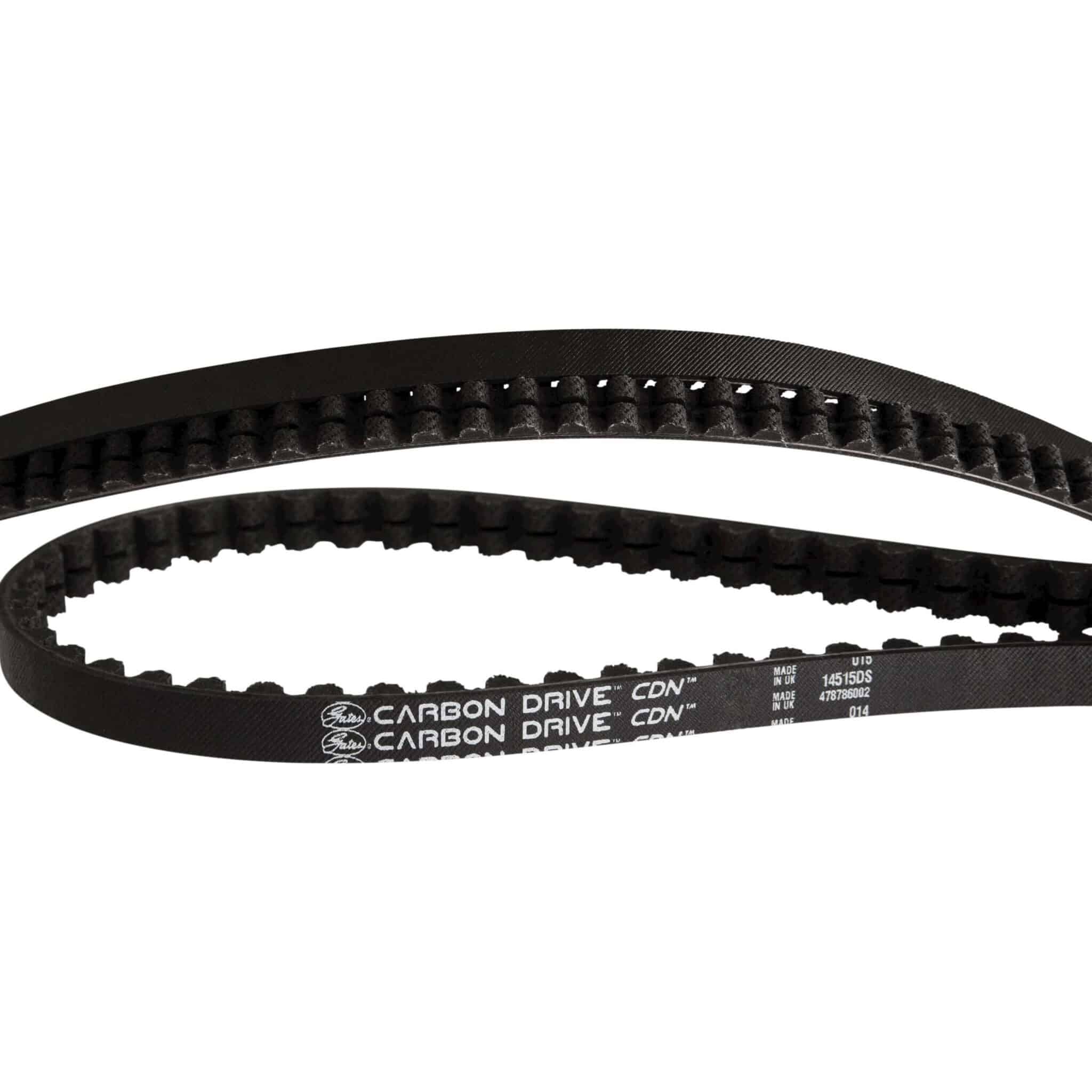 Gates CDN Belt Carbon Drive 113 Tands Zwart