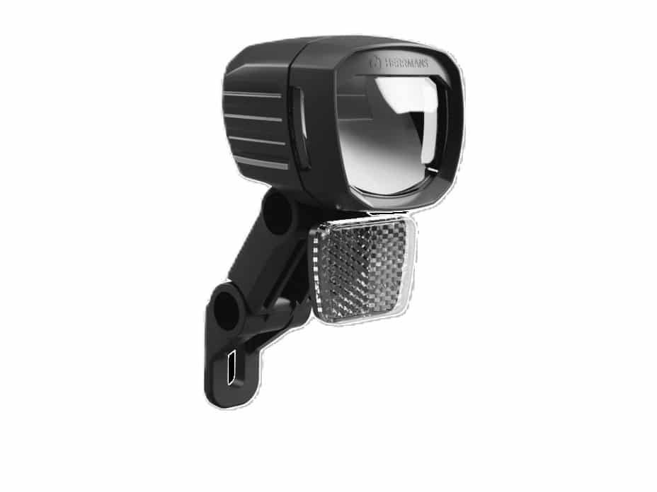 Herrmans koplamp Nordic MR5 aan/uit dynamo