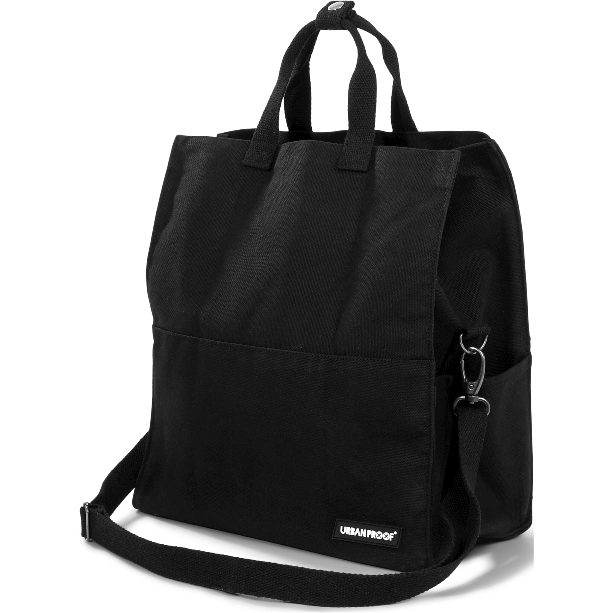 Urban Proof city tote bag 22L recycled zwart