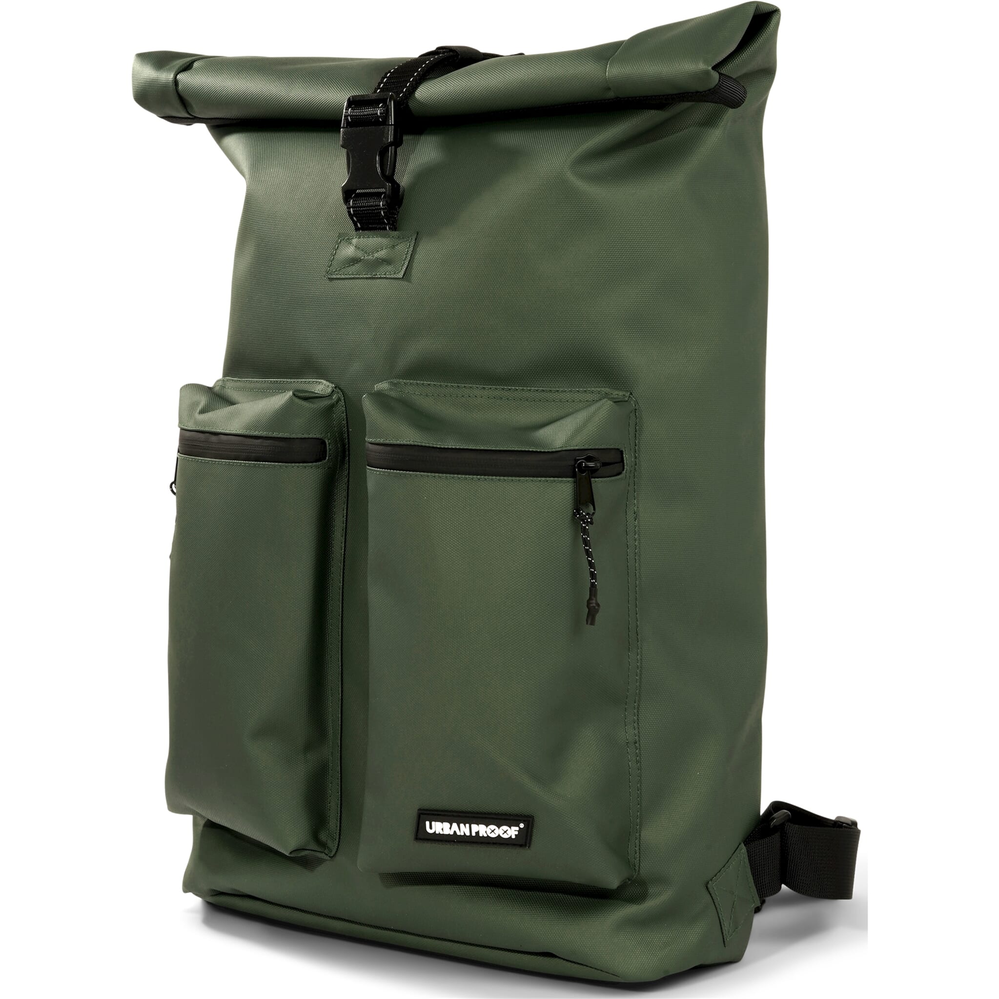 Urban Proof rolltop backpack 20L recycled groen
