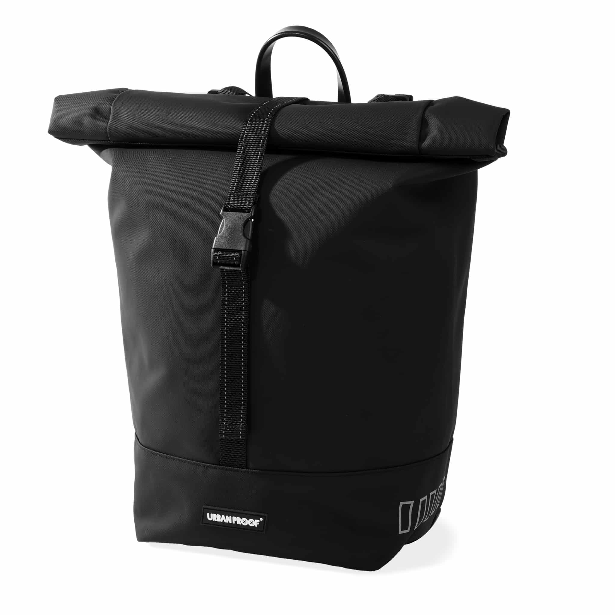 Urban Proof single rolltop bag 20L recycled zwart