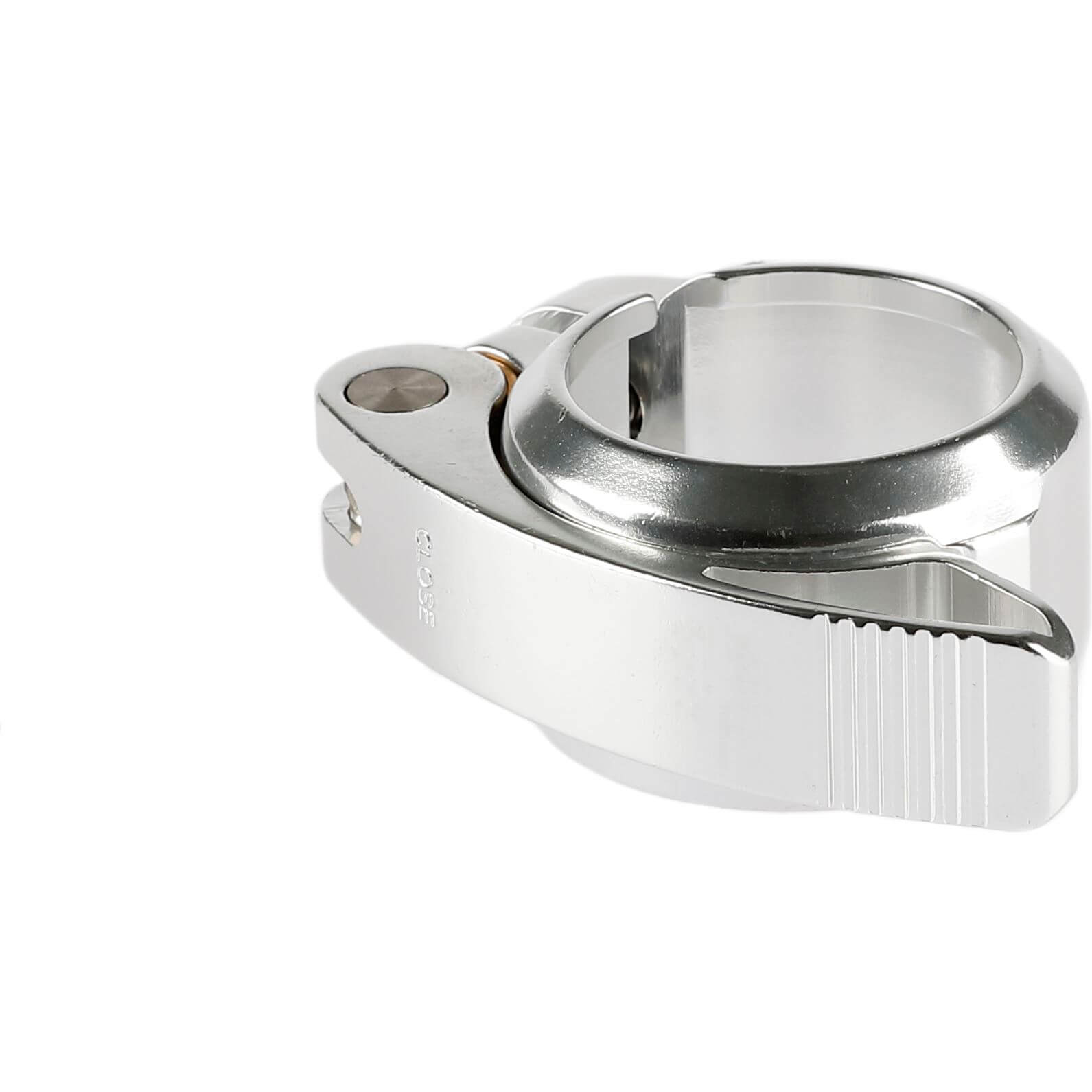 Mirage Zadelpenklem M/Snelsp 38.5mm Zilv