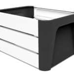 Mirage Fietskrat Klik “˜N Krat Zwart/Wit