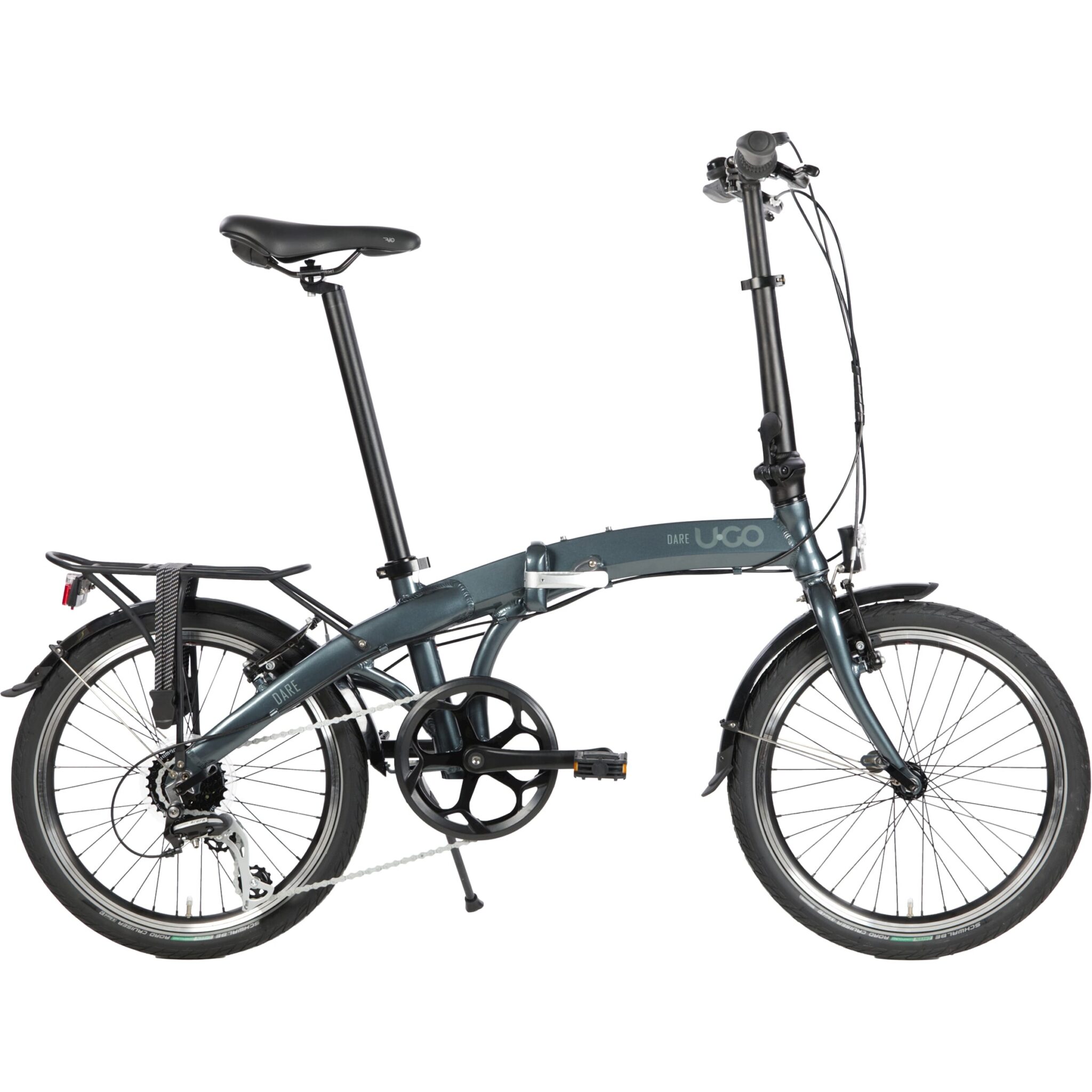 UGO Vouwfiets Premium Dare D7 Oceaan Grijs