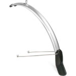 EuroFender spatbord voor Scatto 28 51mm zilver
