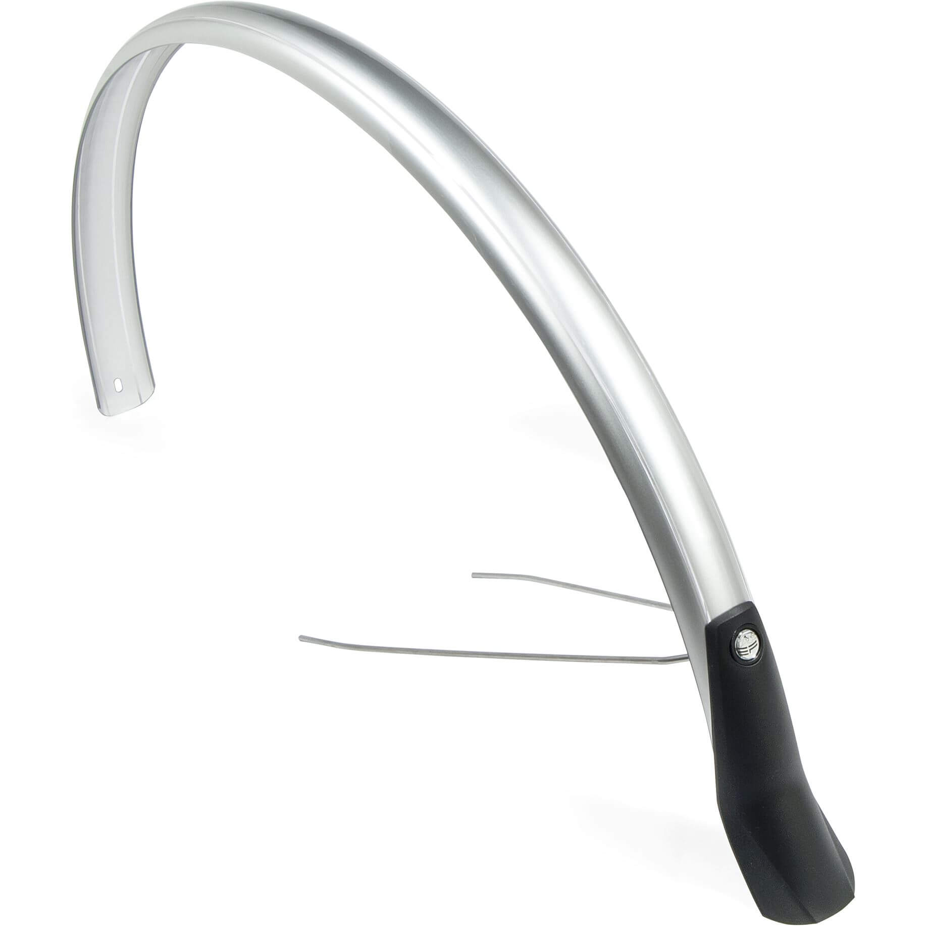 EuroFender spatbord achter Snello 28 51mm zilver