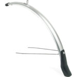 EuroFender spatbord voor Snello 28 51mm zilver