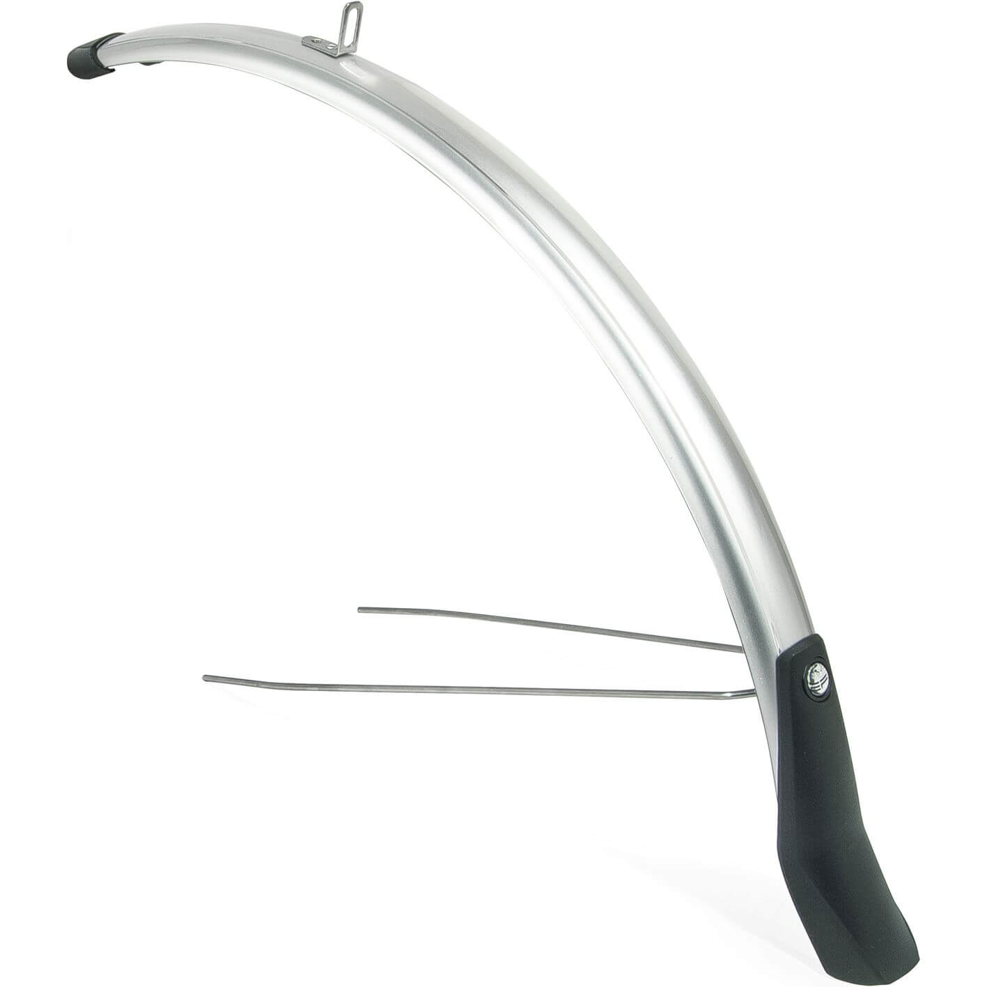 EuroFender spatbord voor Snello 28 51mm zilver