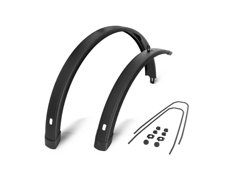 Ef Spatbord Set Tempo Square 28 Inch 72mm Zwart