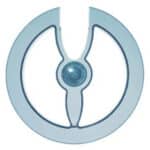 Hebie Chain Disc 42/44T Transparant Blauw