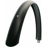 spatbord achter 28 Transport breed kort mat zwart