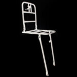 Voordrager Transport 28 Balhoofd Bevestiging Aluminium Wit