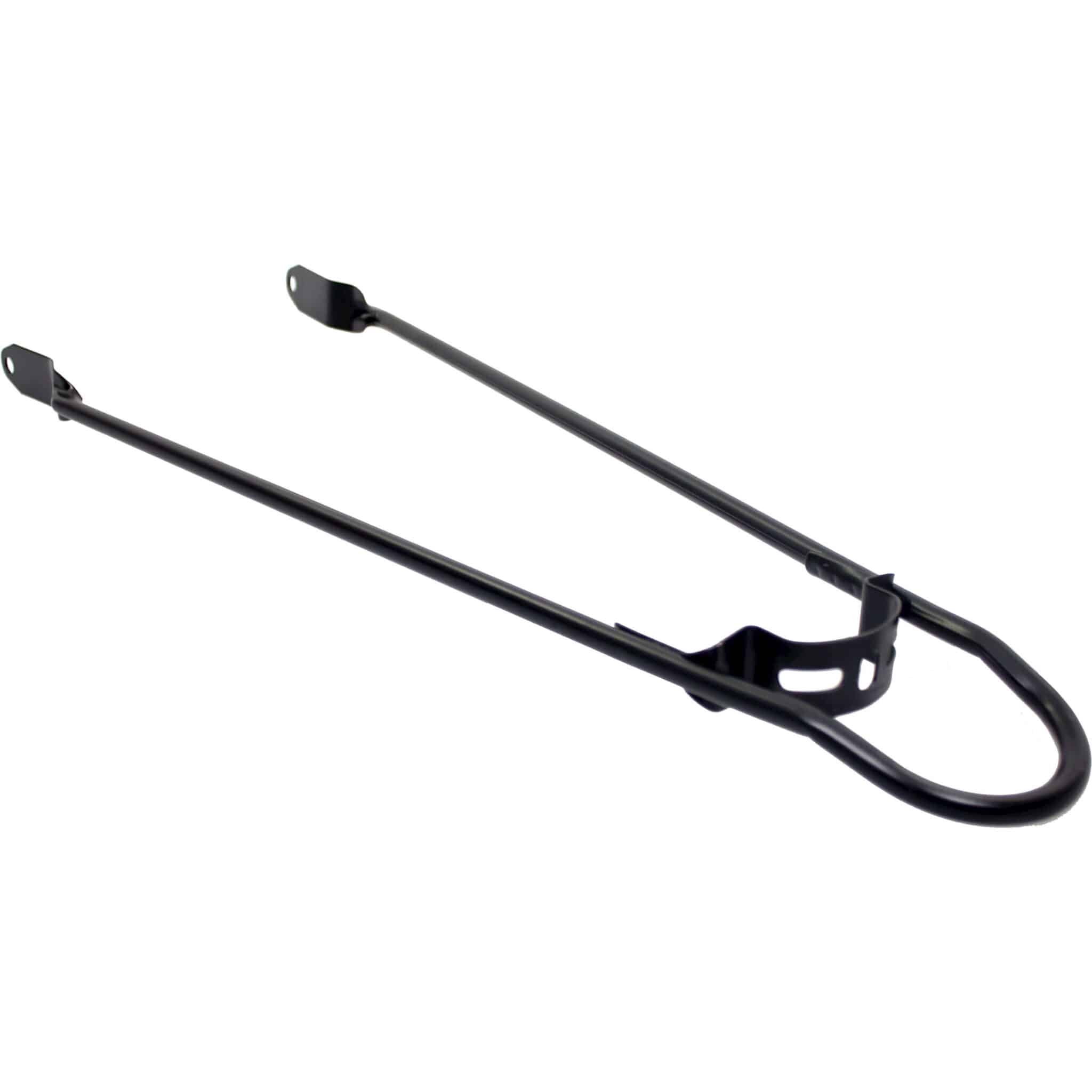 Spatbord Bumperstang 28 Pad Bev 6mm Mat Zwart