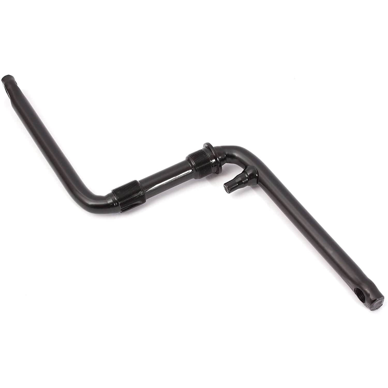 BMX One-Piece Crank 175mm Zwart