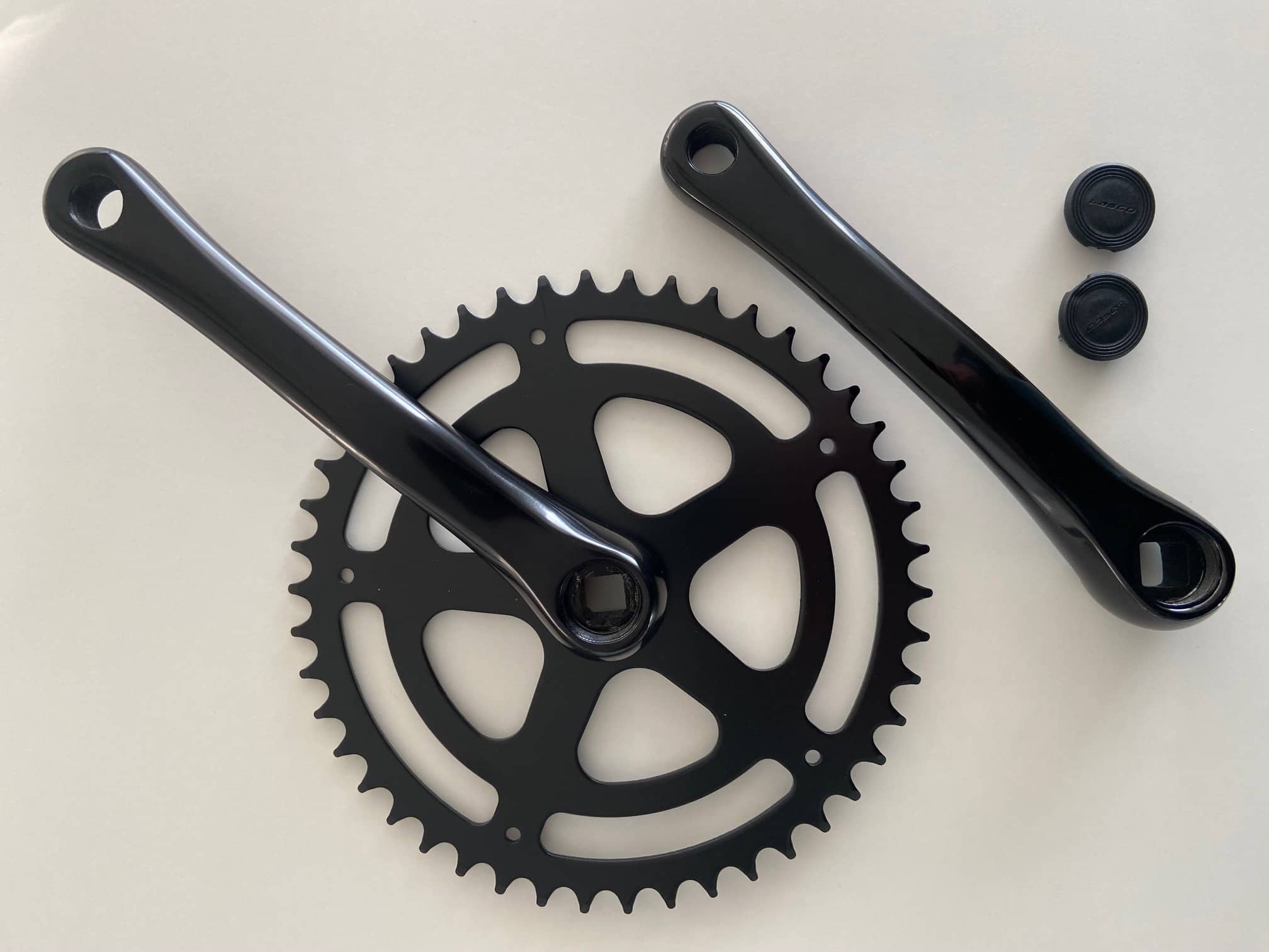 Crankstel 46T 170 Zwart