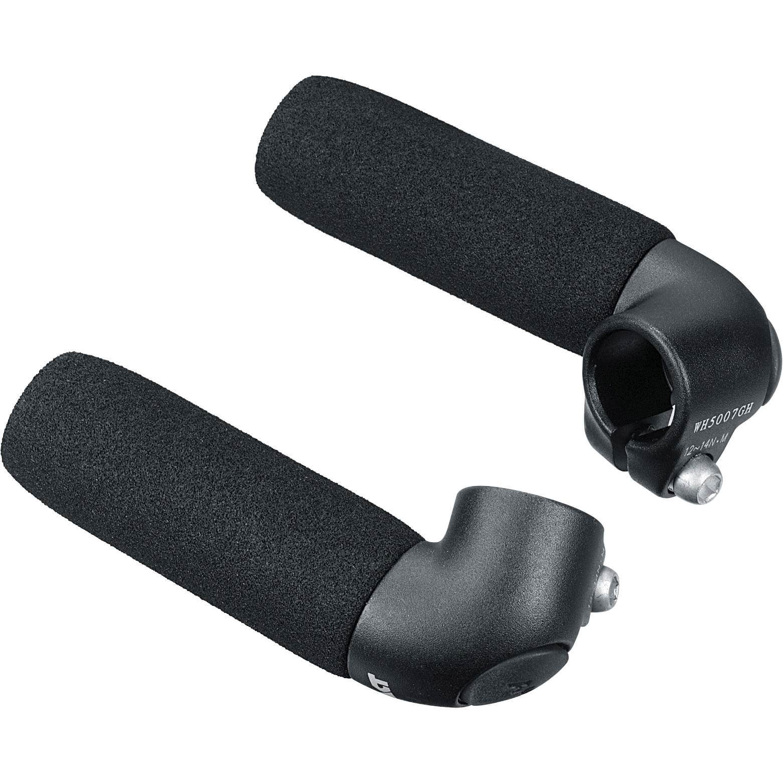 Ergotec Bar Ends Touring Al6061 Zwart Zand