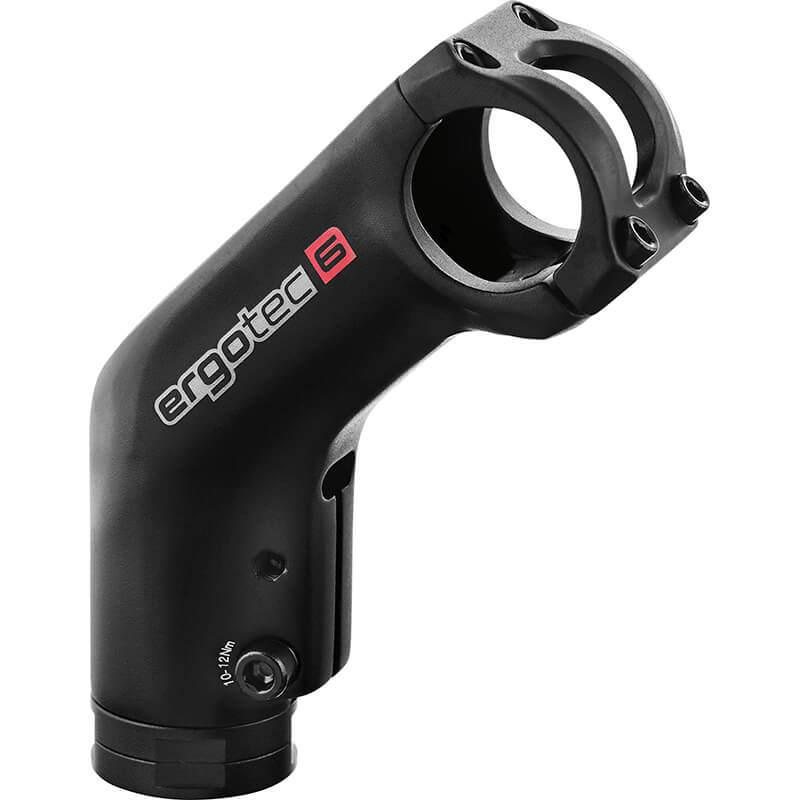 Ergotec Stuurpen Ahead High Barracuda I 31.8/110 Zwart