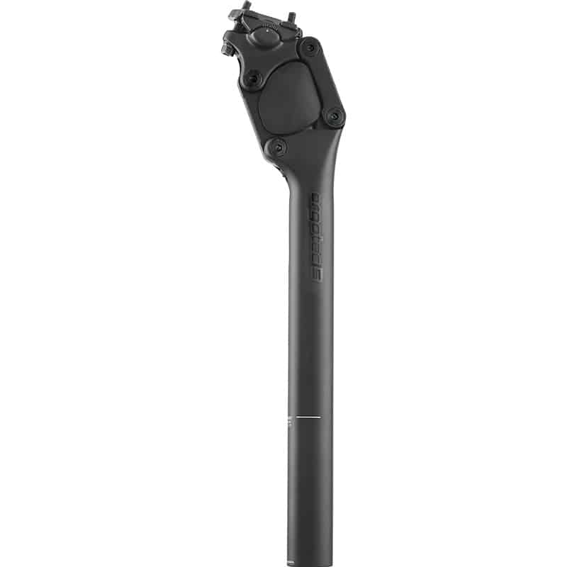 Ergotec zadelpen verend PM-705N 30.9 x 350 zwart