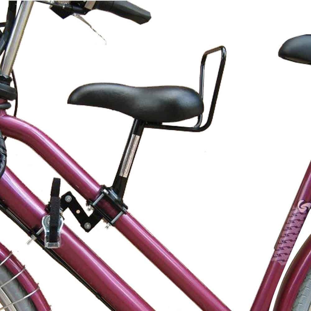 zadel op buis D fiets  model 1