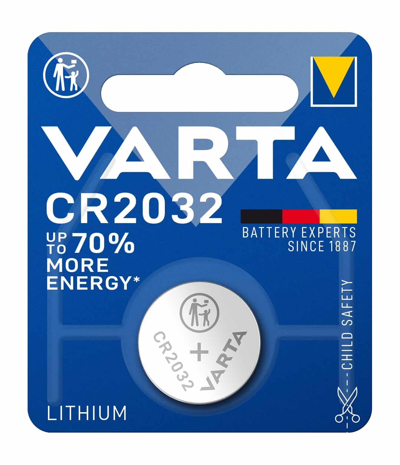 Varta batterij CR2032 Lithium 3V