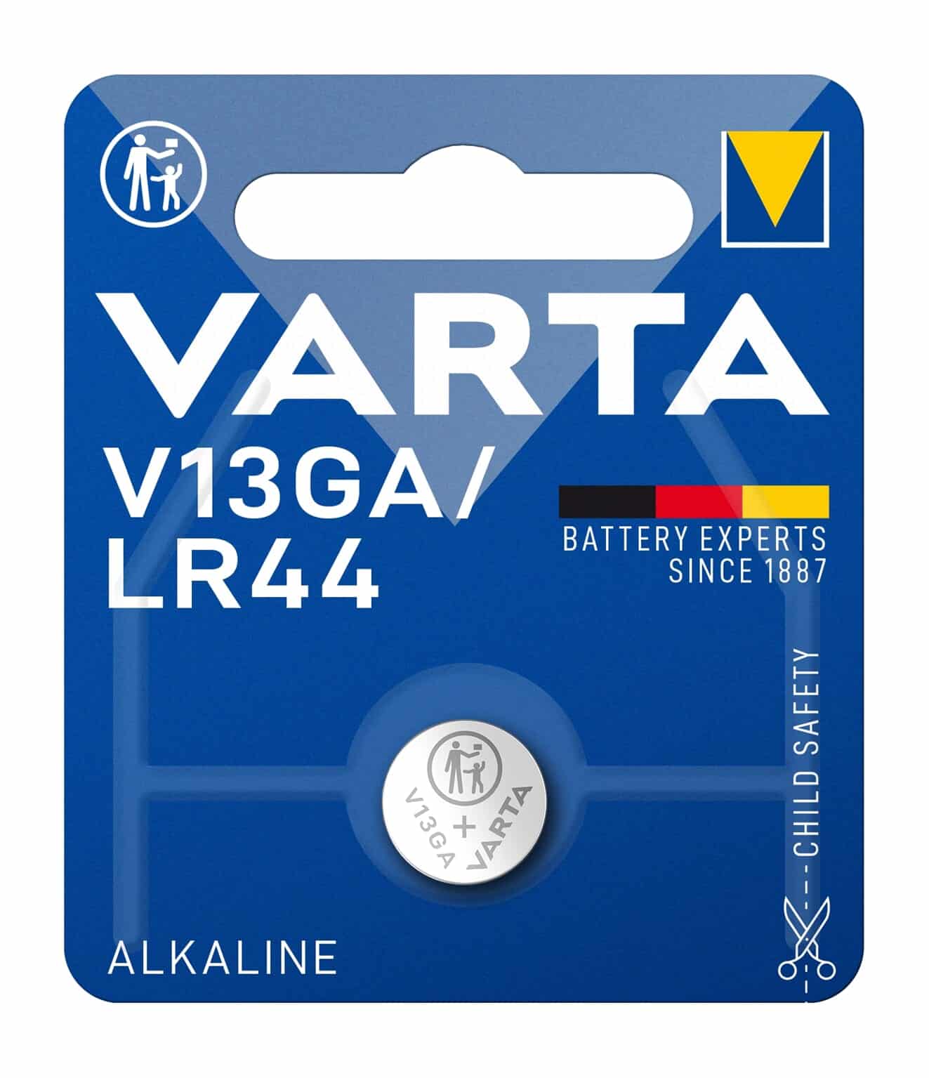 Varta batterij A76/LR44 Alk 1,5V