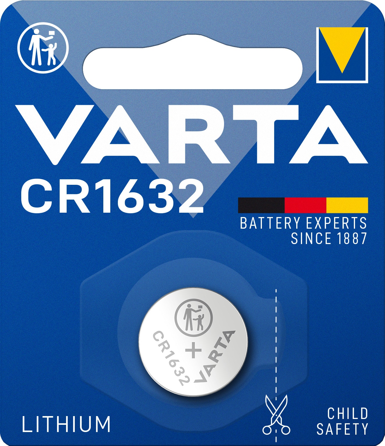 Varta batterij CR1632 Lithium 3V